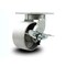 Service Caster 6 Inch Heavy Duty Semi Steel Cast Iron Caster with Brake and Swivel Lock SCC SCC-KP92S630-SSR-SLB-BSL - alternate 1